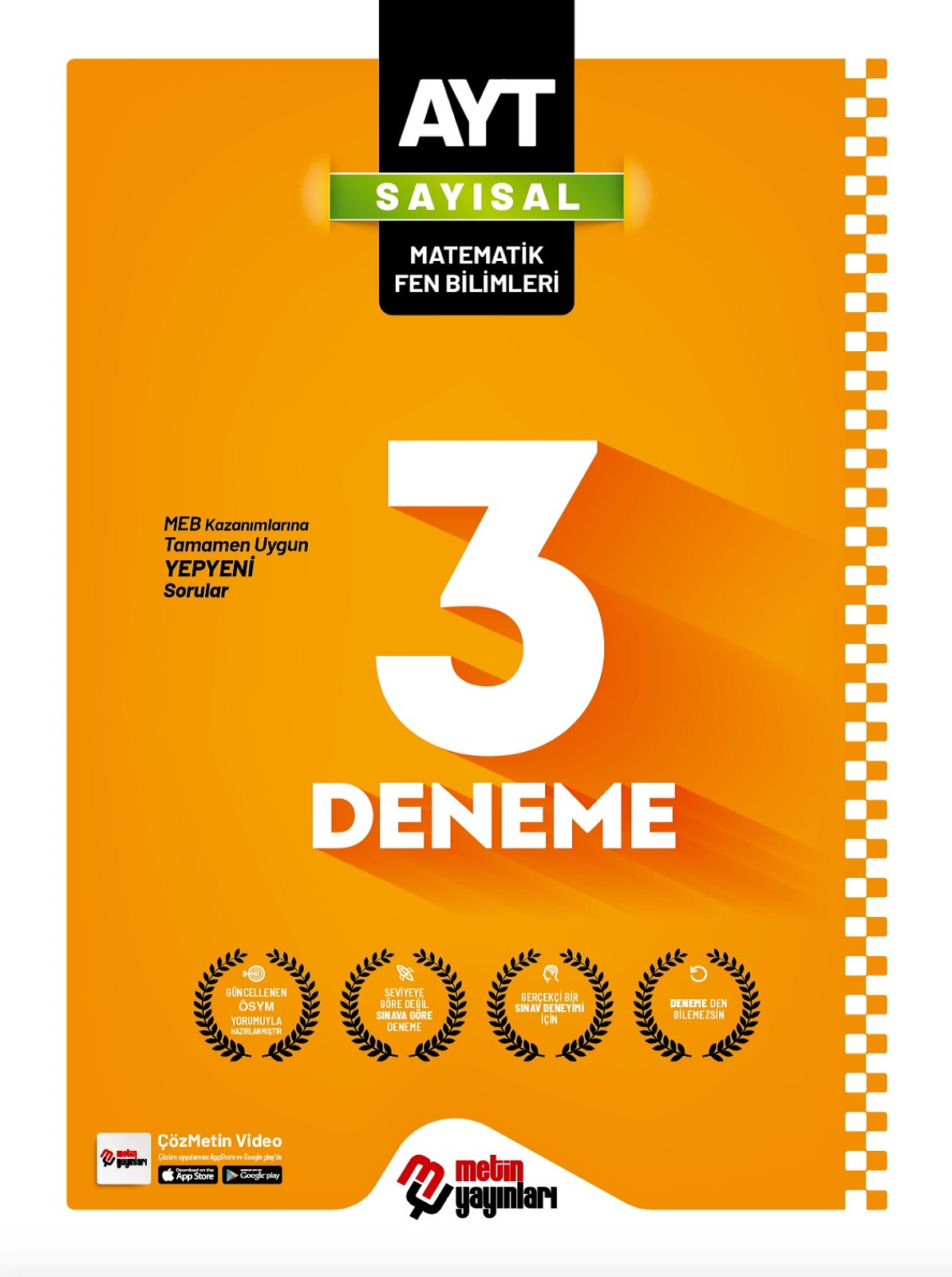 AYT Sayısal 3 Deneme (2025)