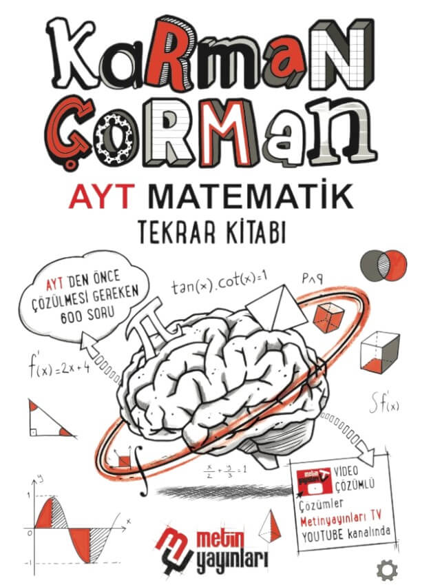 Karman Çorman AYT Matematik Tekrar Kitabı