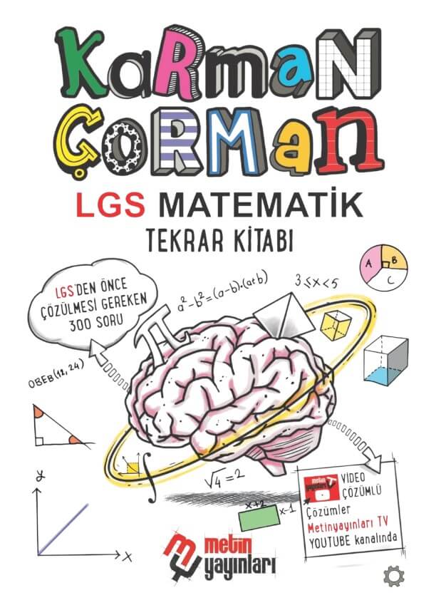 Karman Çorman LGS Matematik Tekrar Kitabı